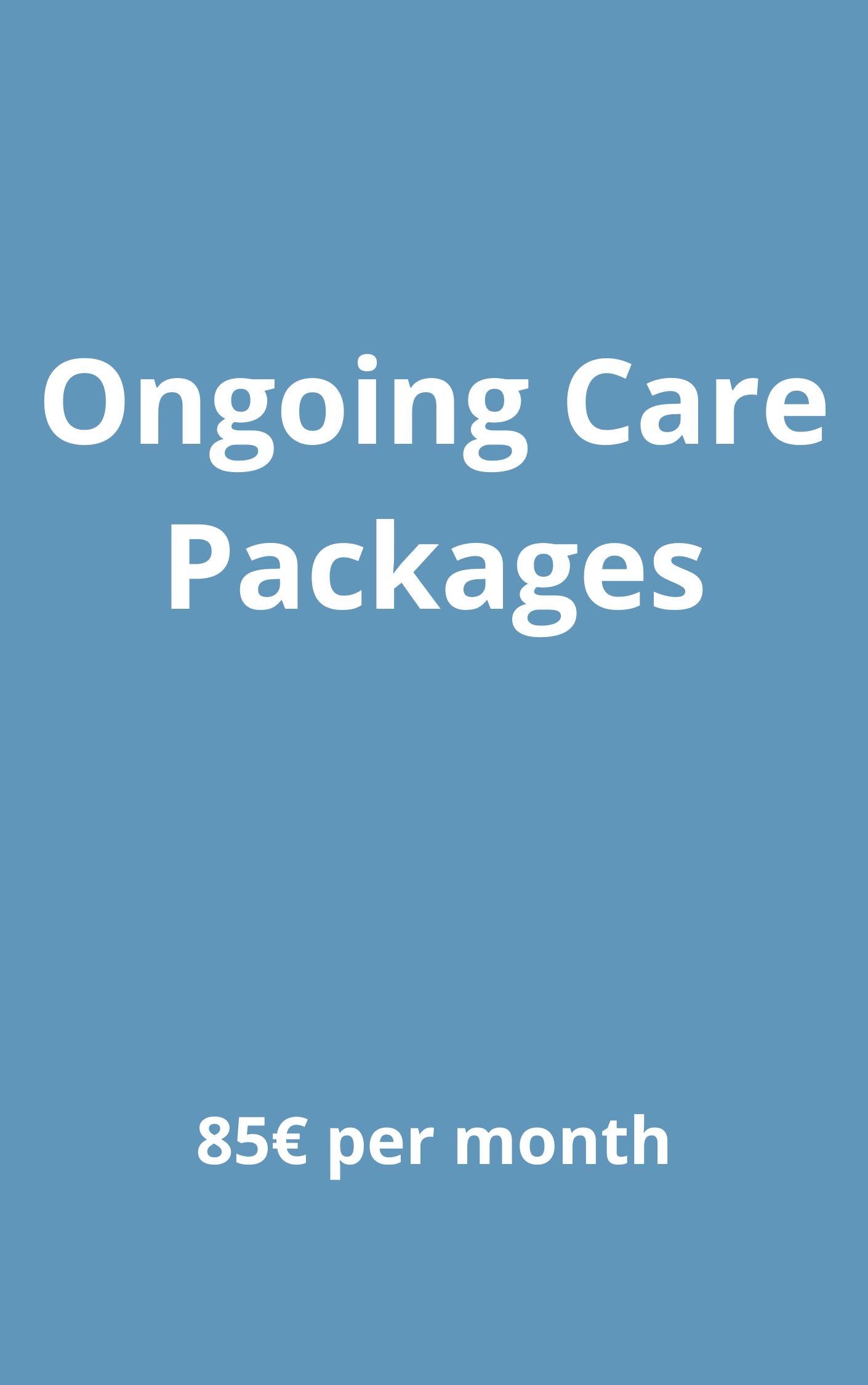 Ongoing care packages for regular osteopathic treatment in Valbonne